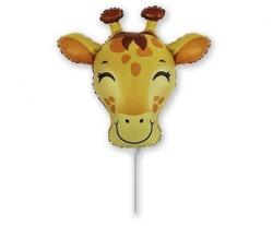 Flexmetal Fólia lufi Zsiráf (fej) - Többszínű, 14 hüvelyk, 1 db