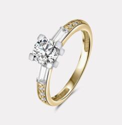  Eljegyzési gyűrű cirkonokkal Boróka