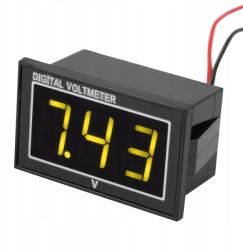  Panel Voltmérő DC2, 5-30V feszültségmérő Led kijelzővel (YB000112)