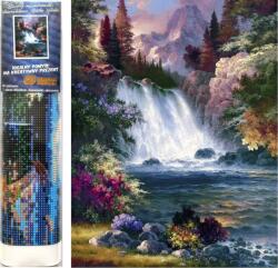 NORIMPEX - Puzzle Pictura cu diamant Vodopád 30x40cm - 1 - 39 piese