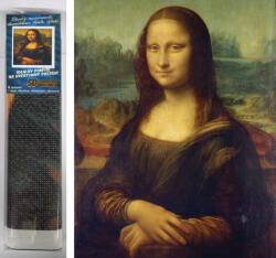 NORIMPEX - Puzzle Pictura cu diamant: Mona Lisa 30x40cm - 1 - 39 piese