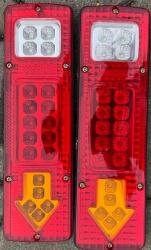  Vízálló Led utánfutó lámpa szett 2DB 3511