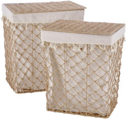 AdTrend Set 2 cosuri rufe natur maro 40 x 30 x 46, 45 x 35 x 51 cm (116396)