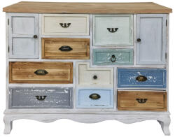 AdTrend Comoda lemn multicolor 115 x 35 x 93 cm (101661) Comoda