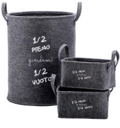 AdTrend Set 13 cosuri depozitare Alan 27 x 15 x 14, 29 x 18 x 15, 31 x 21 x 16, 38 x 51 cm (116459)
