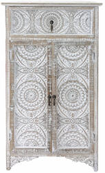 AdTrend Comoda lemn alb maro 64, 5 x 32 x 111 cm (101067) Comoda