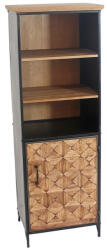 AdTrend Biblioteca lemn maro 45, 5 x 35 x 130, 5 cm (119028) Vitrina