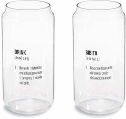 Decorer Set 6 pahare sticla Ø 6 cm x 15 H, 450 ml (A80.20.76) Pahar