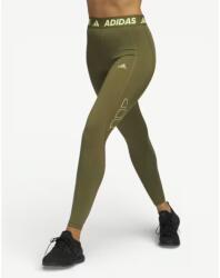 Adidas Techfit Logo Graphic Long Leggings Green - magazinko