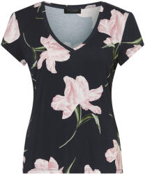 TED BAKER T-Shirt Vaiiley Printed V Neck Fitted 282513 navy (282513 navy)
