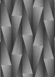 Erismann Fekete-ezüst geometriai absztrakt mintás tapéta (10526-29) (10526-29)