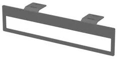 Oristo Suport prosop grafit mat Oristo Uni 45 cm (00-A-RE-45-6) - brico