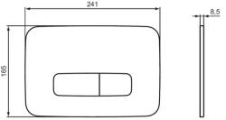 Ideal Standard Clapeta de actionare Ideal Standard ProSys Oleas M3 auriu periat (R0459A2) - brico