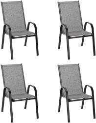 Primbutor Matera kerti szék Szürke - 4 Db N