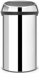 Brabantia Touch Bin nyomófedeles szemetes, 60L, fényes rozsdamentes test, fényes rozsdamentes fedő (402609)