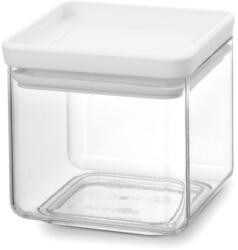 Brabantia tárolóedény 0, 7L, halmozható, légmentesen záró fedő, világosszürke (122446)