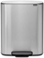 Brabantia Bo Pedal Bin pedálos szemetes, 60L, rozsdamentes, ujjlenyomatmentes (211324)