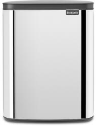 Brabantia Bo Waste Bin szemetes felnyitható fedővel, 12L, rozsdamentes, fényes (230400)