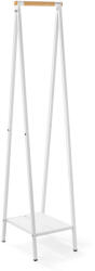 Brabantia Linn kompakt ruhatartó állvány, 34x170x47, 6cm, 1db alsó teli polc, bambusz rúd, acél váz, fehér (229862)