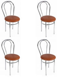  Nizza étkezőszék króm + calvados 4 db
