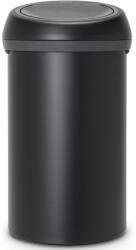 Brabantia Touch Bin nyomófedeles szemetes, 60L, holdfény fekete (128981)