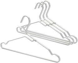 Brabantia 4db alumínium vállfa csúszásgátló mélyedésekkel, ezüst (118661)