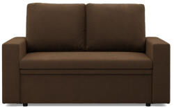 GreenSite Zeus kanapé, szövet anyag, hab töltet, egyenes kartámasz, barna
