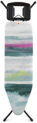 Brabantia vasalódeszka fix támasszal 124x38cm - B méret, fekete váz, reggeli szellő huzat (118340) Vasalódeszka