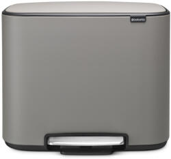 Brabantia Bo Pedal Bin pedálos szemetes, 36L, acél, betonszürke (121647)