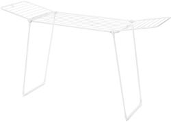 Brabantia ruhaszárító, 22m, integrált akasztó sín, 20kg teherbírás, összecsukható, acél, fehér Ruhaszárító