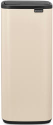 Brabantia Bo Touch Bin nyomófedeles szemetes, 30L, acél, világos bézs