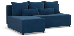 Greensite Nobu sarokkanapé, kordbársony, univerzális oldal, kék