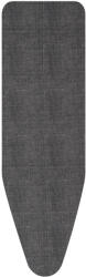 Brabantia vasalódeszka huzat 124x45cm - C méret, huzat + 8mm hab, farmerfekete (131103)
