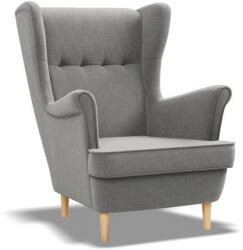 Greensite Uszak fotel, fonott, szürke