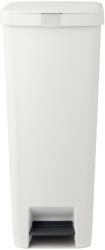 Brabantia StepUp pedálos szemetes lecsapódásgátló fedővel, 40L, 91% újrahasznosított műanyag, világosszürke (800009)