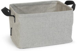 Brabantia összecsukható szennyeshordozó kosár hordfülekkel, 35L, textil, szürke (105685)