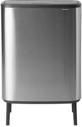Brabantia Bo Touch Bin Hi nyomófedeles hulladékgyűjtő, lábakon álló, 60L, rozsdamentes, ujjlenyomatmentes (130267)