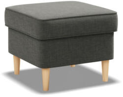 Greensite Uszak lábtartó, fonott, fekete