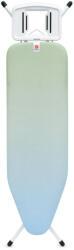 Brabantia vasalódeszka fix támasszal 124x38cm - B méret, fehér váz, megnyugtató tenger huzat (236006) Vasalódeszka