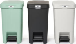 Brabantia StepUp szelektív szemetes szett, 3db eltérő színű kuka, 16L, 91% újrahasznosított műanyag (SU16L-SET)
