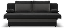 GreenSite Sony kanapé, szövet anyag, bonell töltet, fekete - szürke