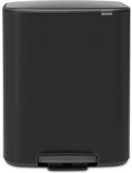 Brabantia Bo Pedal Bin pedálos szemetes, 60L, acél, matt fekete (211362)