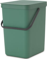 Brabantia Sort & Go konyhai szemetes felnyitható fedővel, 25L, platinazöld (129964)