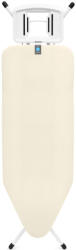 Brabantia vasalódeszka fix támasszal 124x45cm - C méret, fehér váz, ekrü huzat (238840) Vasalódeszka