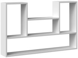 GreenSite Bilbao 4P függőpolc, matt fehér