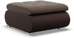 Greensite Tokio puff, fonott + műbőr, barna - primbutor