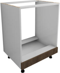  Benita Beépíthető konyhaszekrény Bronz Tölgy-Fehér 60x50x80 cm (911898)