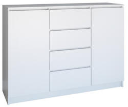 GreenSite 2D4S komód, fehér