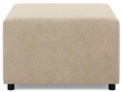 Greensite Zeus puff, kordbársony, 70x70, bézs - primbutor