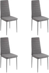 Proda Coleta Nova étkezőszék - Szürke Szövet 4 db N (Chair Bergamo SC692 Grey FABRIC)